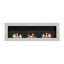 Beland Wayfair Basics™ 120cm W White Bio-Ethanol Fireplace