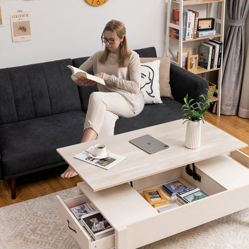 Table basse, Blanc