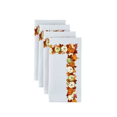 Pavel Polyester Floral Square Napkin