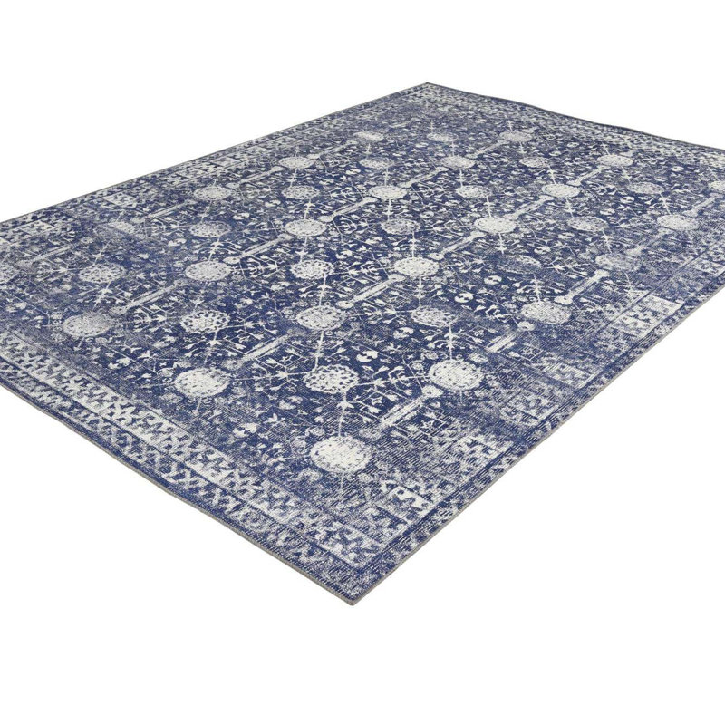 Dymph Chenille Geometric Indoor Rug, Rectangle 3'6" x 5'6"