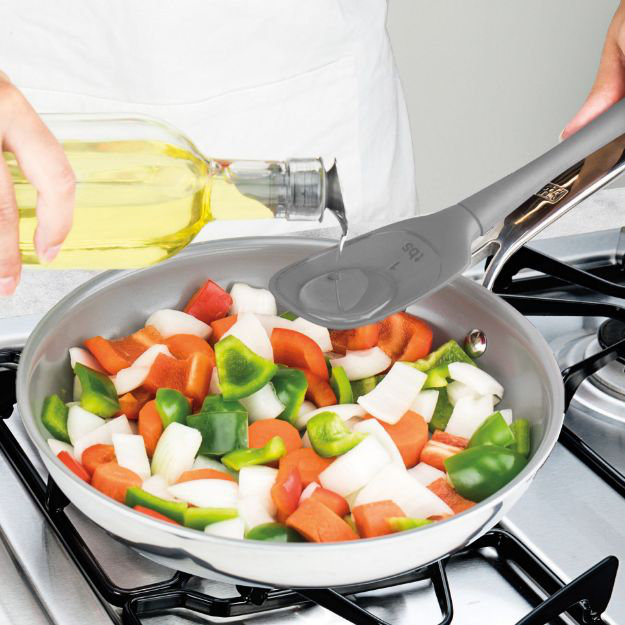 Flex-Core All Silicone Deep Spoon - Charcoal