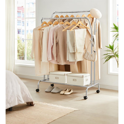 Royse Rolling Clothing Rack