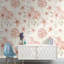 Papier peint floral Blush Garden Symphony-594043355