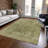 Machine Washable Indoor/Outdoor Xhevrie Green Rug-181022117