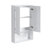 24" Bathroom Wall Cabinet, Soft Close Doors, Float Mounting Design,Glossy White,(KD-Packing)