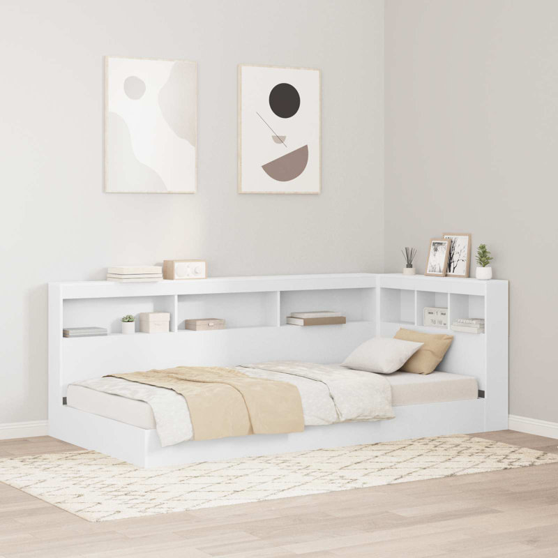 Steel Emperor (7') Headboard, White