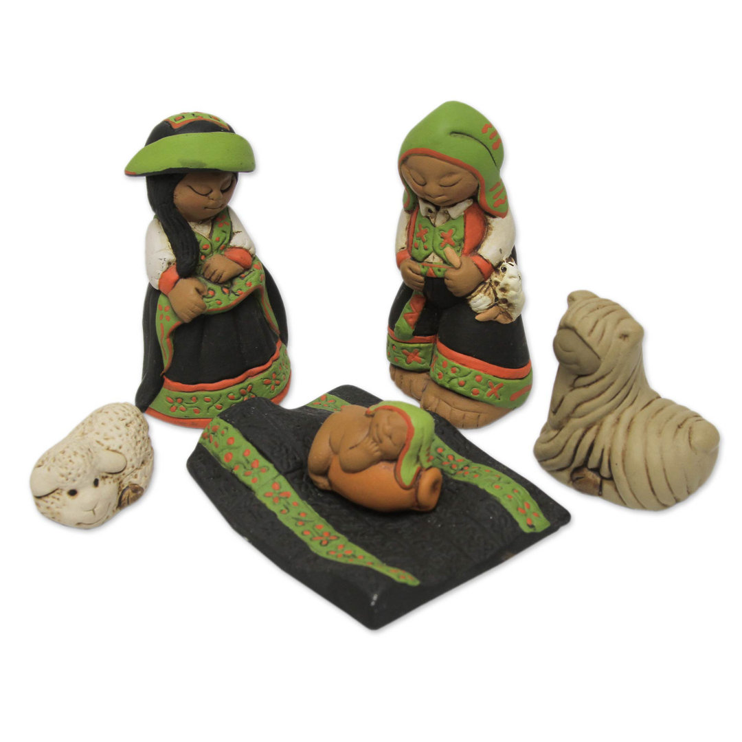 6 Piece Artisan Crafted Nativity Scene Set The Holiday Aisle®