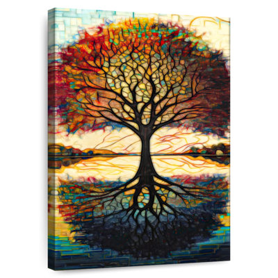 Arbre terrestre Harnek avec branches au paradis