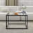 Bailei Glass Top Coffee Table-1191825696