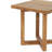Tranice Square Acacia Outdoor Side Table , 18'' in. W 18'' in. D