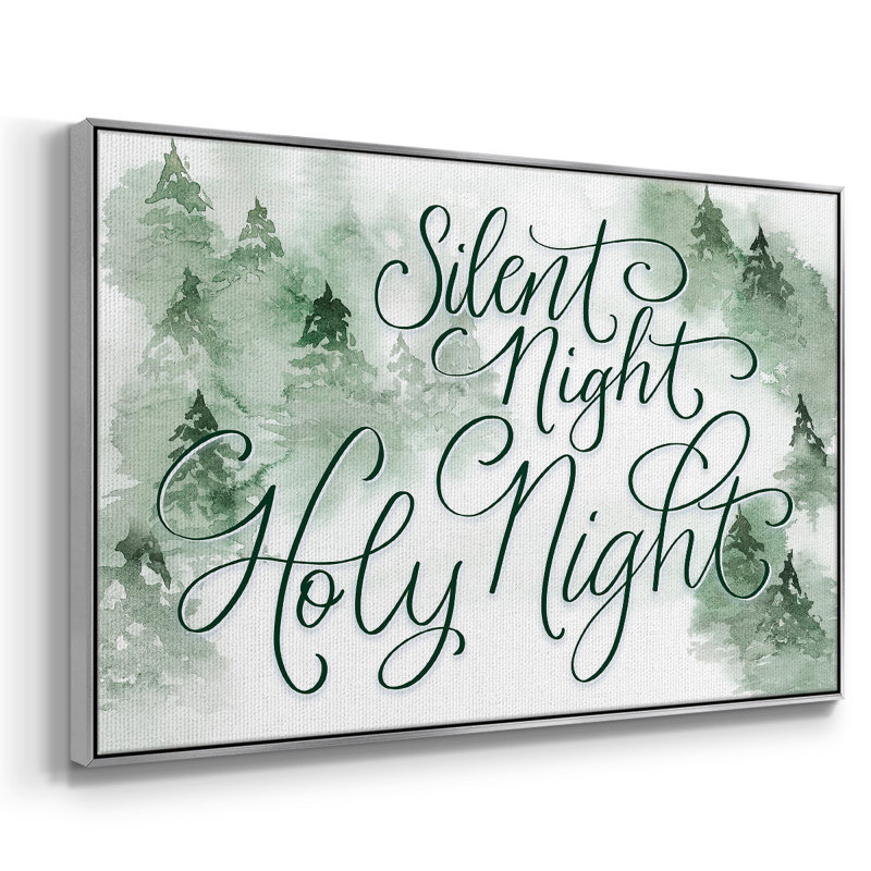 " Holy Night ", Silver, 27" H x 41" W x 2" D