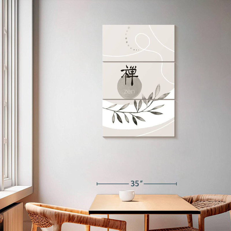 Style japonais Kerrick Zen, H 57 po x l 36 po