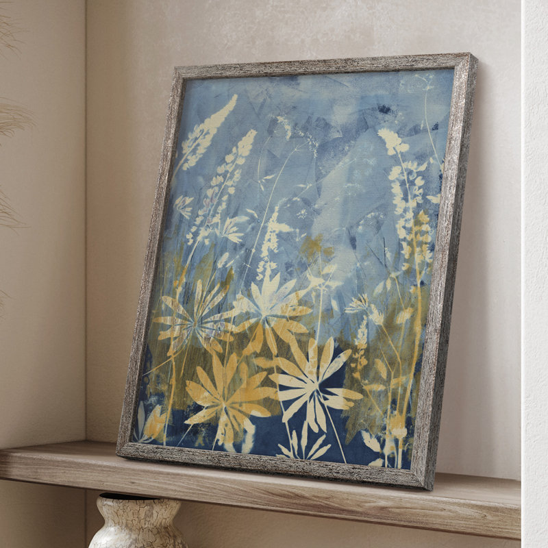 Wild Lupine Framed Print - Solid Wood