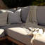 Annaleah 6 - Person Garden Lounge Set with Cushions & Parasol-330981069