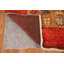 Tapis à poil long à motif géométrique oriental marocain 6 x 9