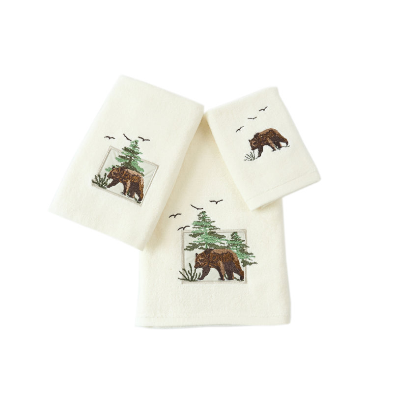 Ensemble de serviettes 100% coton 3 pièces
