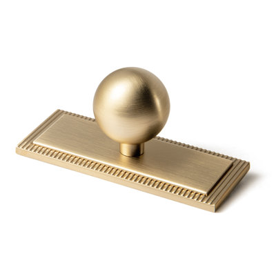 Bouton rond de 1 po avec contre-plaque