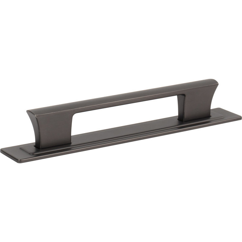 Zander 12" Center To Center Bar Pull, 5 1/16", Slate