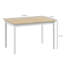 Solid Wood Base Dining Table
