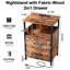 Table de bout avec station de charge-1052535222