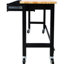 Établi 60 po pour bureau à domicile avec surface solide et table de travail avec tiroir de rangement
