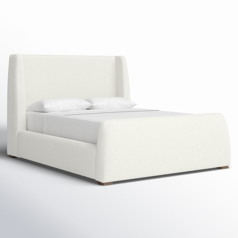 Lit plateforme tapissier Fremon, Reine
