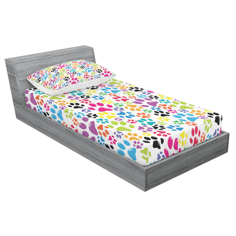 Microfiber Sheet Set, Twin XL Sheet Set with Fitted Sheet