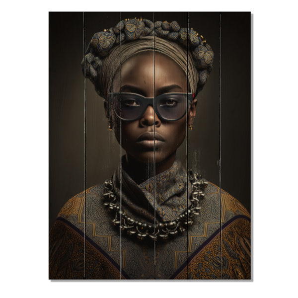 Red Barrel Studio® African American Woman Designer Glasses Traditional ...