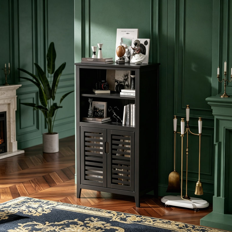 Bamboo Freestanding Bathroom Cabinet