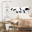 Chats noirs et blancs sur toile-1281585111
