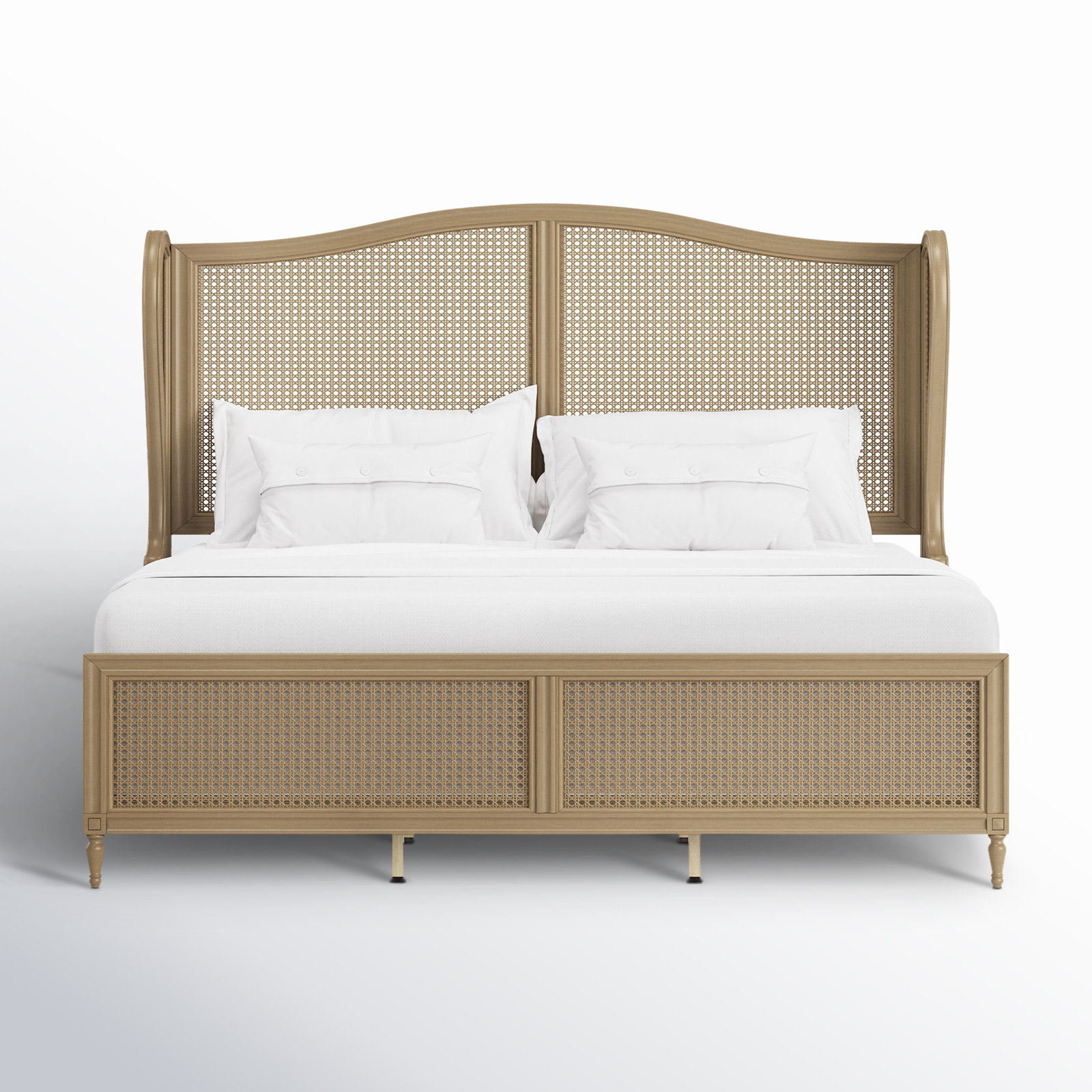 Gia Wingback Bed