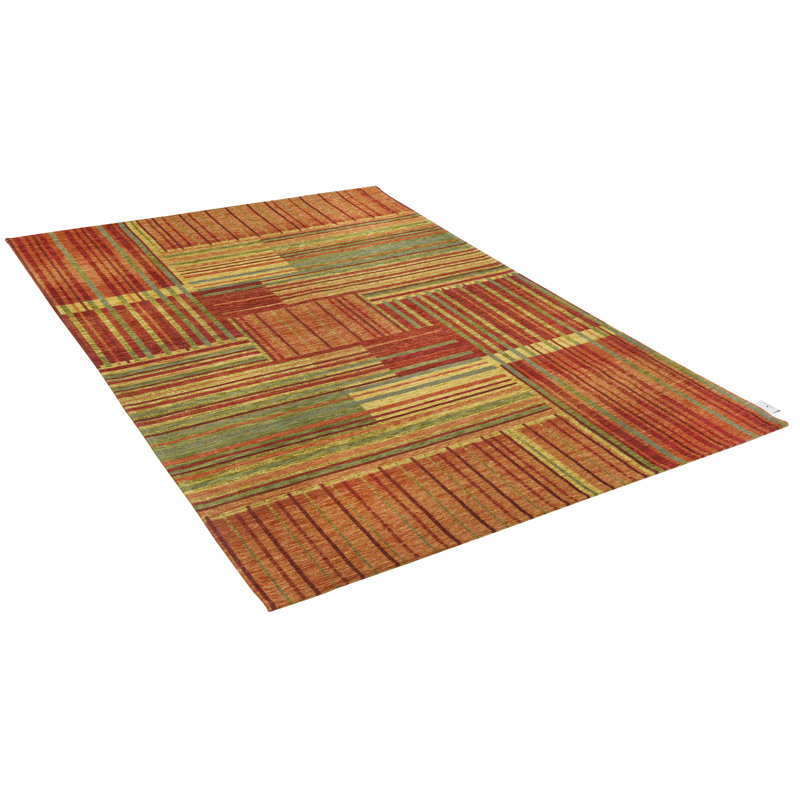 Rectangular Patchwork; Geometric Area Rug, Rectangle 155 x 230cm