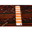 Teimani Burnt Orange Rug 3'7" x 6'6"