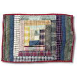 Wild Goose Log Cabin 19" Cotton Placemat