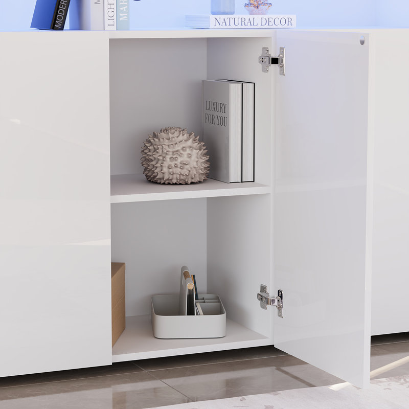 Muskoka 130cm Sideboard, White