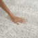 Power Loom Polyester Abstract Area Rug in Ivory/Gray