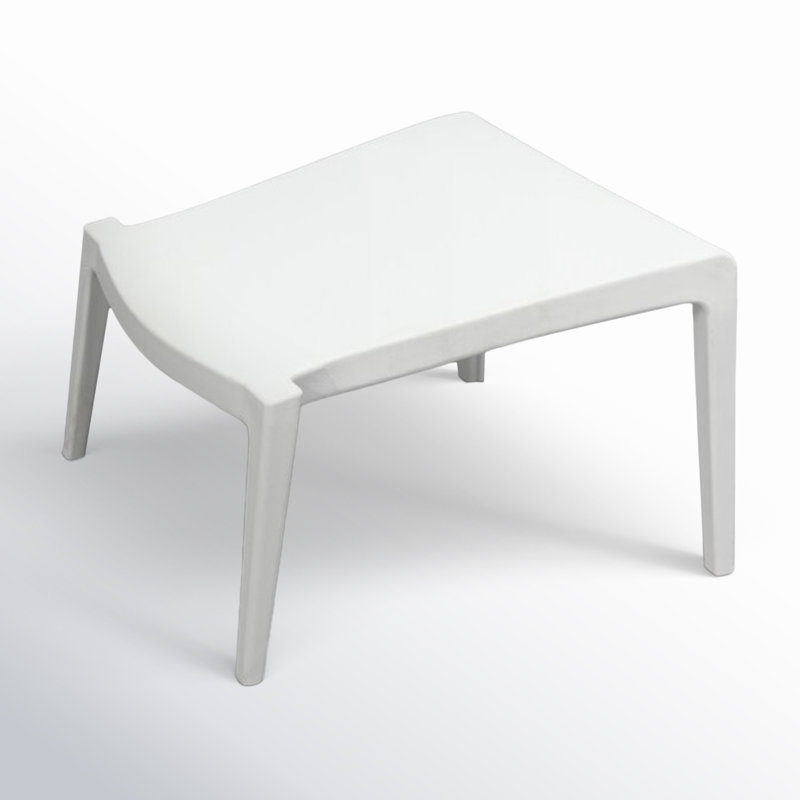 Repose-pieds Marti, Blanc