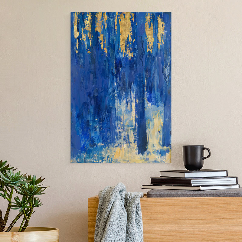ABSTRACT Series X - Impression sur toile seulement - NON-CADRE, H 18 po x l 12 po
