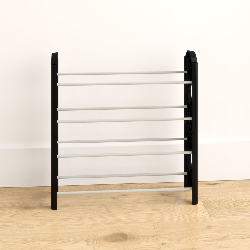 12 Pair Stackable Shoe Rack