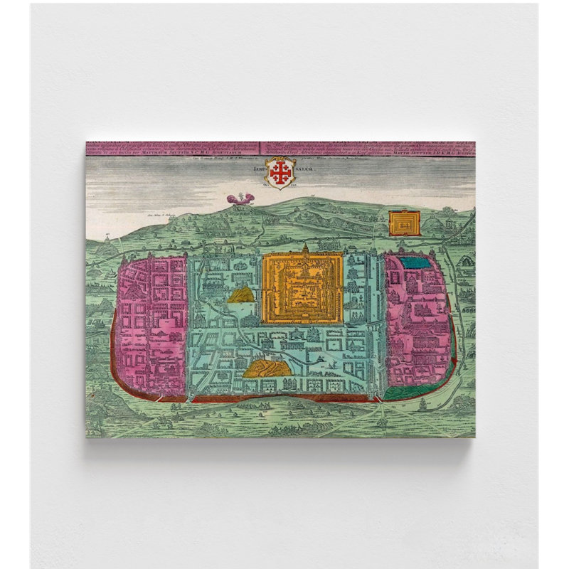Reproduction d'une œuvre d'art religieuse, H 12 po x l 16 po, Ne s’applique pas, Impression sans cadre