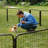 Multi-sized Metal Dog Exercise Pen Panels with 3 Doors-111054758
