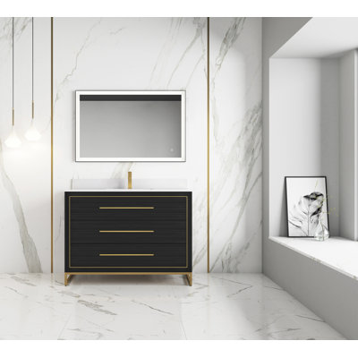 Ensemble de meuble-lavabo simple 48 po Carlson