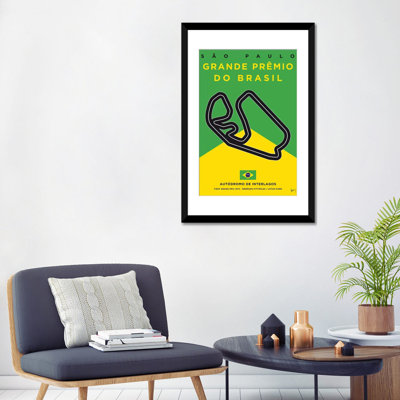 «Minimal Film», Interlagos Track, impression sur toile
