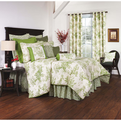 Bouvier Green Full Comforter