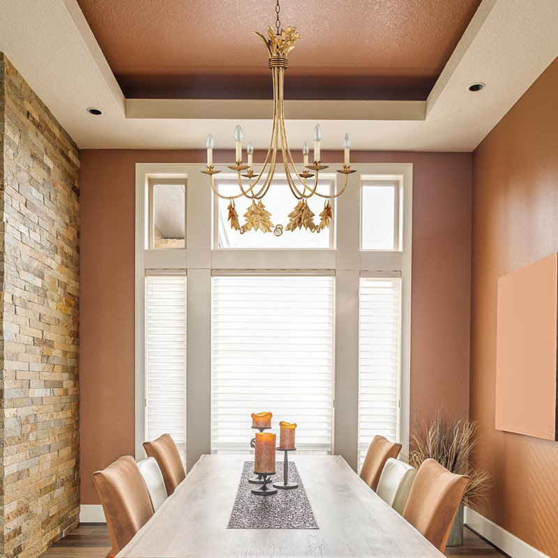 Eitzen 6 - Light Candle Style Chandelier