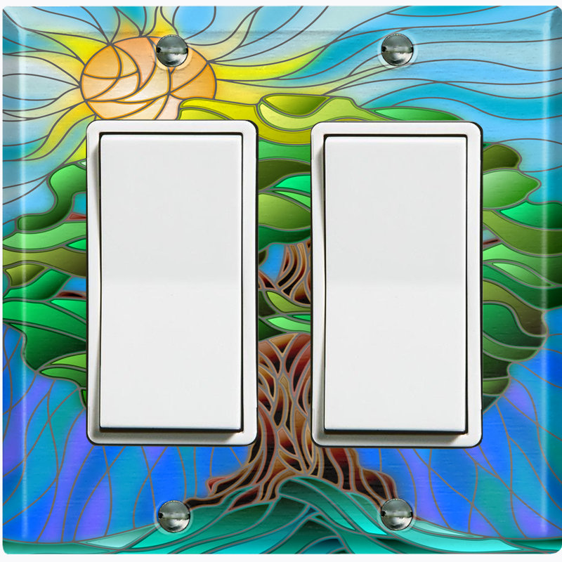 Landscape & Nature 2 - Gang Rocker Standard Wall Plate