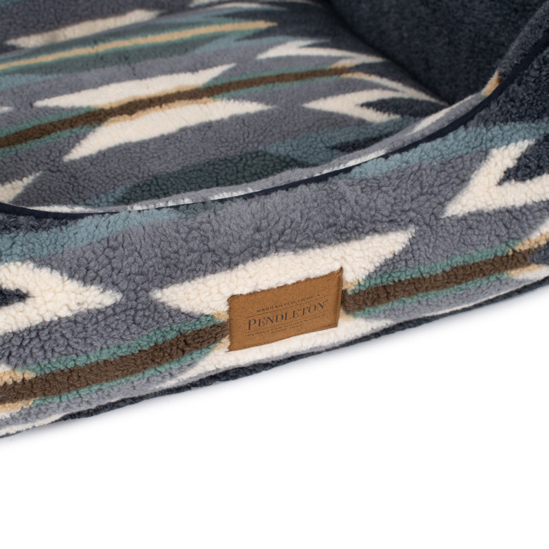 Lit pour chien Pendleton Kuddler, Wyeth Trail Oxford, Medium (30"w x 24"d x 9"h)