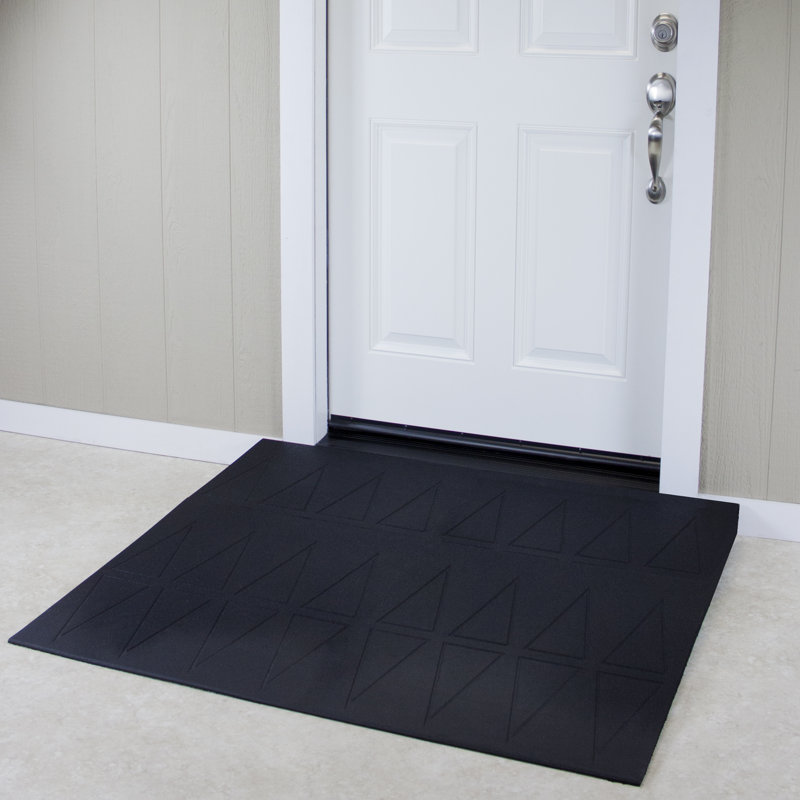 Rampe de seuil H 3,5 po SafeResidentiel, H 3,5 po x l 38,5 po x L 48 po