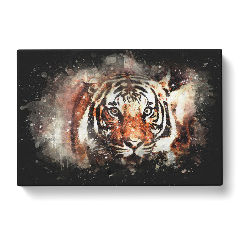 Tiger - Wrapped Canvas, 35cm H x 50cm W x 3cm D