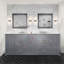 Meuble-lavabo double (armoire seulement)-726532870